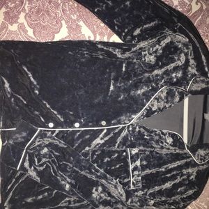 Aerie intimates and sleepwear button down shirt